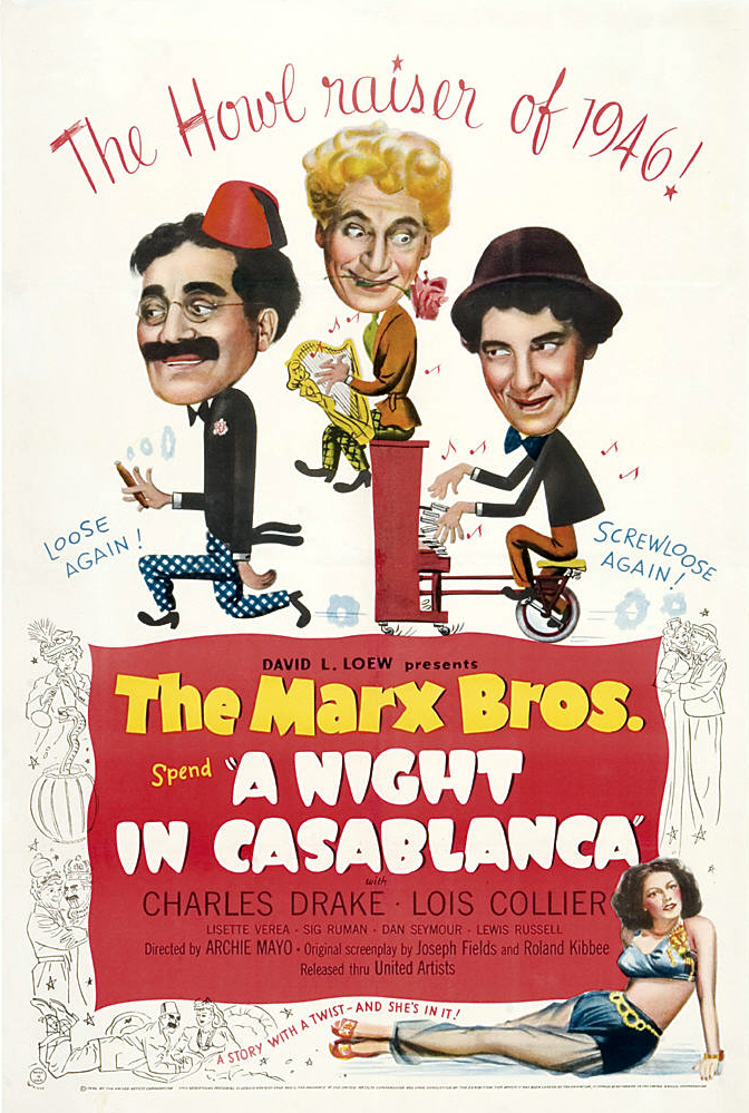 ดูหนังออนไลน์ฟรี A Night in Casablanca (1946) อะ ไนท์ อิน คาซาบลังกา